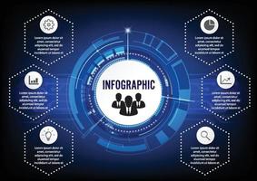 visualização de dados de negócios. gráfico de processo. elementos abstratos de gráfico, diagrama com etapas, opções, partes ou processos. modelo de negócios de vetor para apresentação. conceito criativo para infográfico.