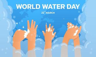 dia Mundial da Água vetor