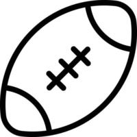 ilustração vetorial de rugby em símbolos de qualidade background.premium. ícones vetoriais para conceito e design gráfico. vetor