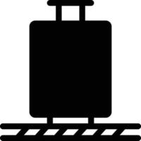 ilustração vetorial de bagagem em símbolos de qualidade background.premium. ícones vetoriais para conceito e design gráfico. vetor