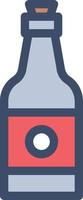 ilustração vetorial de vinho em símbolos de qualidade background.premium. ícones vetoriais para conceito e design gráfico. vetor