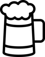 ilustração vetorial de cerveja em símbolos de qualidade background.premium. ícones vetoriais para conceito e design gráfico. vetor