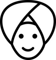ilustração vetorial sikh em ícones de uma qualidade background.premium symbols.vector para conceito e design gráfico. vetor