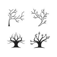 vetor de logotipo de ecologia de árvore