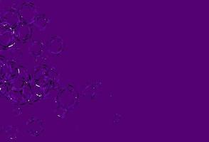 pano de fundo vector roxo claro com pontos.