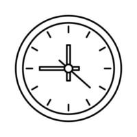 ícone de vetor de relógio adequado para trabalho comercial e facilmente modificá-lo ou editá-lo