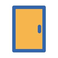 ícone de vetor de porta que é adequado para trabalho comercial e facilmente modificá-lo ou editá-lo