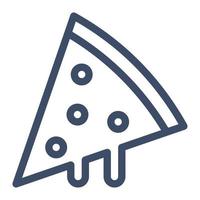 ilustração vetorial de pizza em símbolos de qualidade background.premium. ícones vetoriais para conceito e design gráfico. vetor