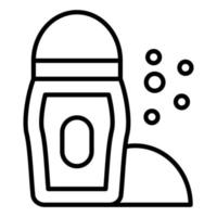 estilo de ícone de desodorante vetor