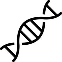 ilustração vetorial de DNA em símbolos de qualidade background.premium. ícones vetoriais para conceito e design gráfico. vetor