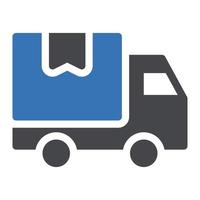 ilustração vetorial de caminhão de entrega em símbolos de qualidade background.premium. ícones vetoriais para conceito e design gráfico. vetor
