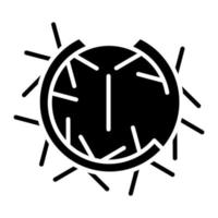 ícone de glifo de tumbleweed vetor