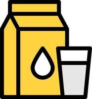 ilustração vetorial de bebida de leite em ícones de símbolos.vector de qualidade background.premium para conceito e design gráfico. vetor