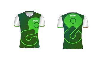 jersey é design de camiseta esportiva média para time de futebol, basquete e vôlei vetor