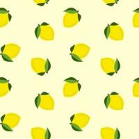 fundo transparente de limão em fundo amarelo vetor
