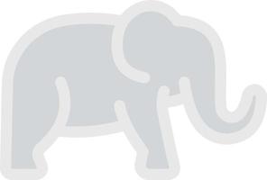 ilustração vetorial de elefante em ícones de símbolos.vector de qualidade background.premium para conceito e design gráfico. vetor