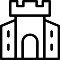 ilustração vetorial de castelo em ícones de símbolos.vector de qualidade background.premium para conceito e design gráfico. vetor