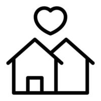 bairro amor ilustração vetorial em ícones de uma qualidade background.premium symbols.vector para conceito e design gráfico. vetor