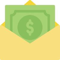 ilustração em vetor envelope dólar em símbolos de qualidade background.premium. ícones vetoriais para conceito e design gráfico.