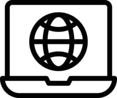 ilustração vetorial global laptop em ícones de símbolos.vector de qualidade background.premium para conceito e design gráfico. vetor