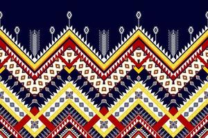 design de padrão étnico geométrico abstrato. tecido asteca tapete mandala ornamento étnico chevron têxtil decoração wallpaper. fundo de vetor de bordado tradicional étnico nativo tribal boho