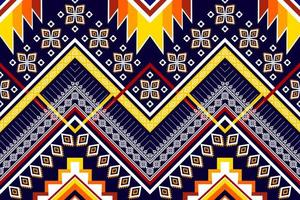 design de padrão étnico geométrico abstrato. tecido asteca tapete mandala ornamento étnico chevron têxtil decoração wallpaper. fundo de vetor de bordado tradicional étnico nativo tribal boho