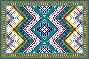 design de padrão étnico geométrico abstrato. tecido asteca tapete mandala ornamento étnico chevron têxtil decoração wallpaper. fundo de vetor de bordado tradicional étnico nativo tribal boho