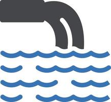 ilustração vetorial de água de desperdício em ícones de uma qualidade background.premium symbols.vector para conceito e design gráfico. vetor
