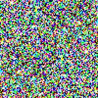 cor tela de tv ruído pixel falha sem costura padrão textura ilustração vetorial de fundo.