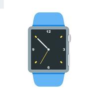 ícone de cor plana do aplicativo de relógio vetor