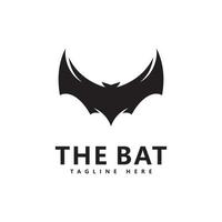 ilustração vetorial de modelo de logotipo de morcego vetor