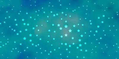 fundo vector azul escuro com estrelas pequenas e grandes.