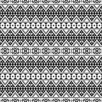 vetor de design de textura de padrão étnico geométrico asteca sem costura