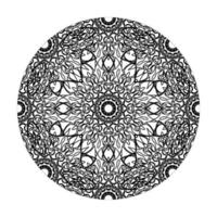 mandala desenhada à mão. decoração em ornamento de doodle oriental étnica. vetor