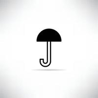 ilustração de ícone de guarda-chuva vetor
