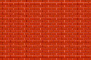 ilustração de design de fundo de parede de tijolo laranja vetor