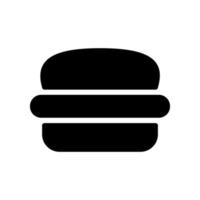 modelo de ícone de hambúrguer vetor