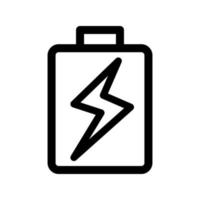 modelo de ícone de bateria vetor