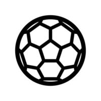 modelo de ícone de futebol vetor