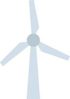 ícone de cor plana do moinho de vento vetor