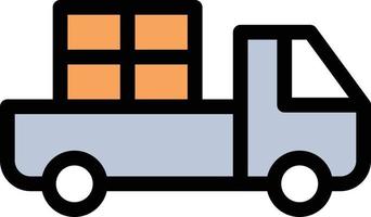 ilustração vetorial de caminhão de entrega em ícones de símbolos.vector de qualidade background.premium para conceito e design gráfico. vetor