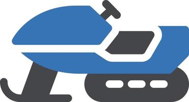 ilustração em vetor snowmobile em um ícones de symbols.vector de qualidade background.premium para conceito e design gráfico.