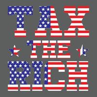 taxa de bandeira americana o arquivo de design de camiseta de vetor rico