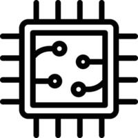 chip ilustração vetorial em ícones de uma qualidade background.premium symbols.vector para conceito e design gráfico. vetor