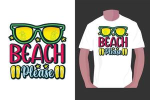 design de t-shirt de tipografia de verão, design de t-shirt de verão. vetor