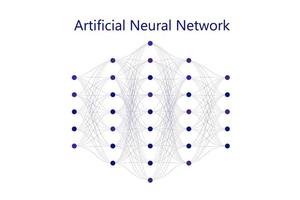 modelo de rede neural vetor