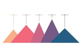 círculo de negócios. ícones de infográfico de linha do tempo projetados para modelo de fundo abstrato elemento marco diagrama moderno tecnologia de processo de marketing digital gráfico de apresentação de dados vetor