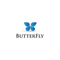 logotipo da borboleta. logotipo de símbolo de borboleta premium universal. ícone simples conceitual de borboleta. modelo de logotipo de vetor de borboleta criativa. ilustração de design criativo de salão de beleza.