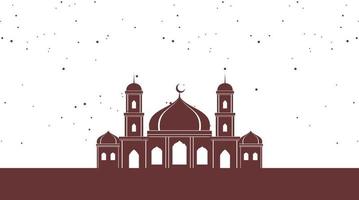 fundo islâmico. fundo de eid mubarak. fundo do Ramadã Kareem. vetor