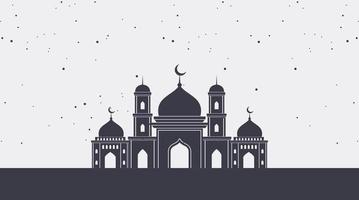 fundo islâmico. fundo de eid mubarak. fundo do Ramadã Kareem. vetor